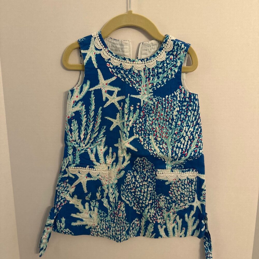Lilly Pulitzer Classic Shift Dress size 3T